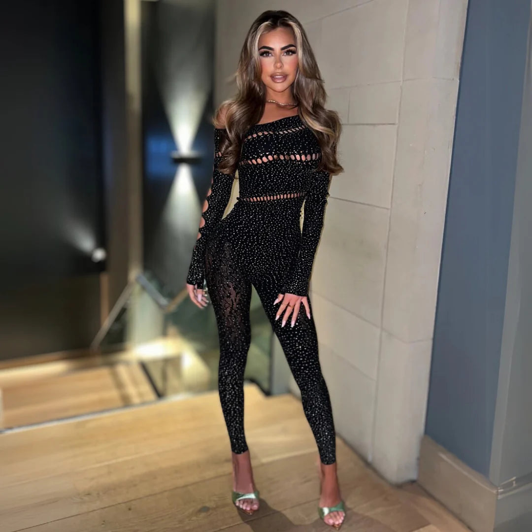 Océane Vêtements - Amandine Diamante Jumpsuit