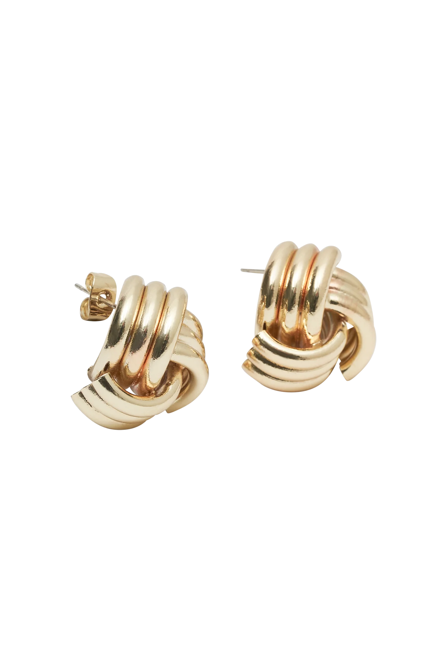 Océane Vêtements - Avril Knotted Earrings - Gold