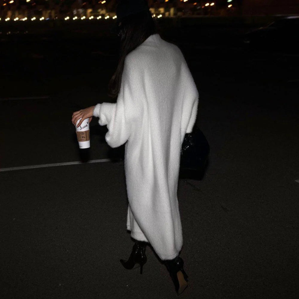 Océane Vêtements - D'automne Long Sleeve Oversized Cardigan