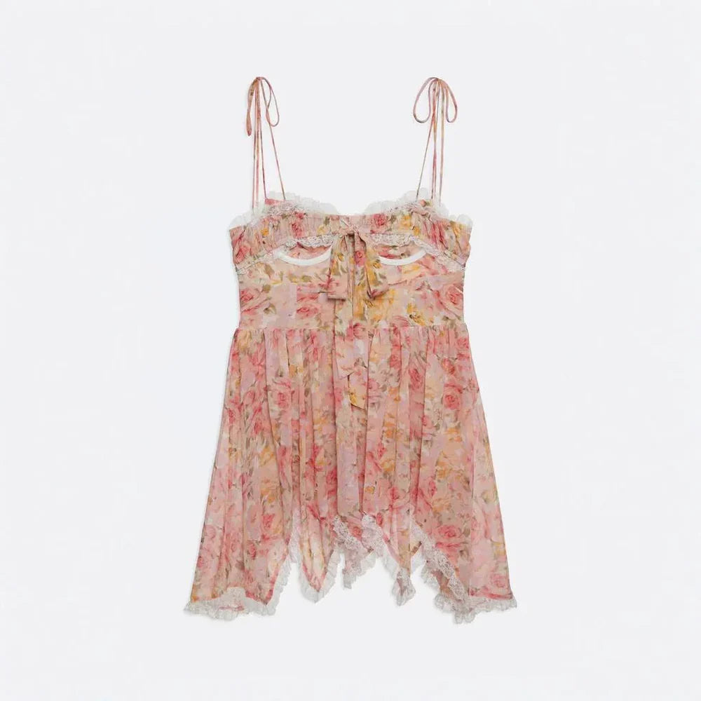Océane Vêtements -Sweet Summer Vintage Mini Dress