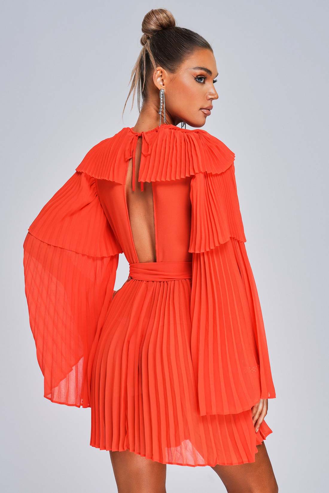 Océane Vêtements - Le Baiser De Kara Pleated Mini Dress