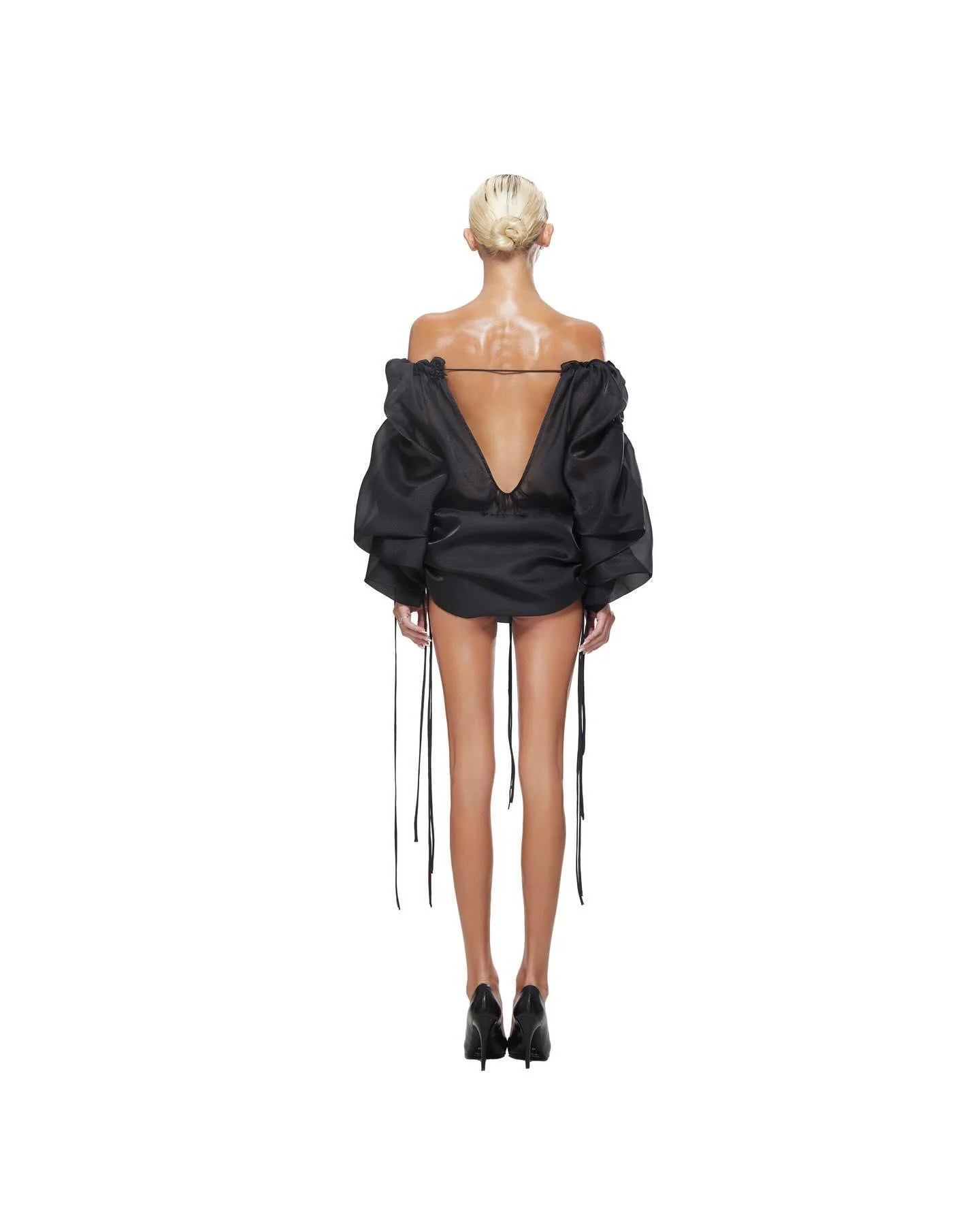 Oceane Vetement- Ashley Off Shoulder Mini Dress