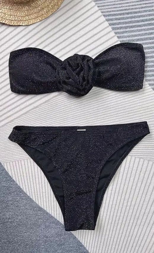 Océane Vêtements - Three piece cheeky bikini and cover up sarong