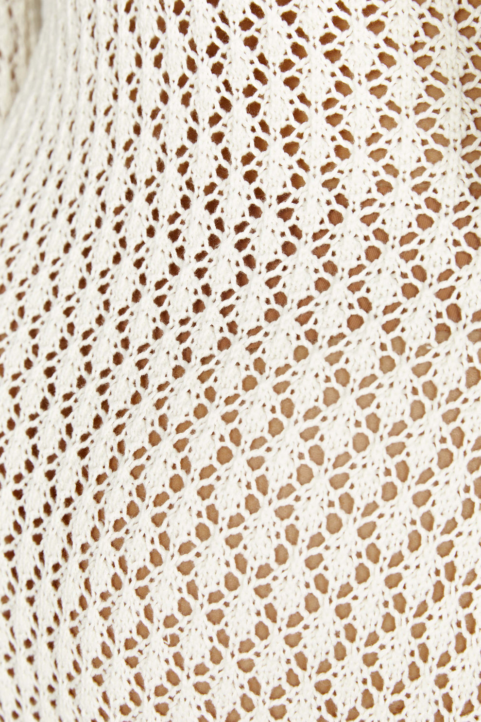 Océane Vêtements - Augusta Crochet Fishtail Flare Sleeve Maxi Dress