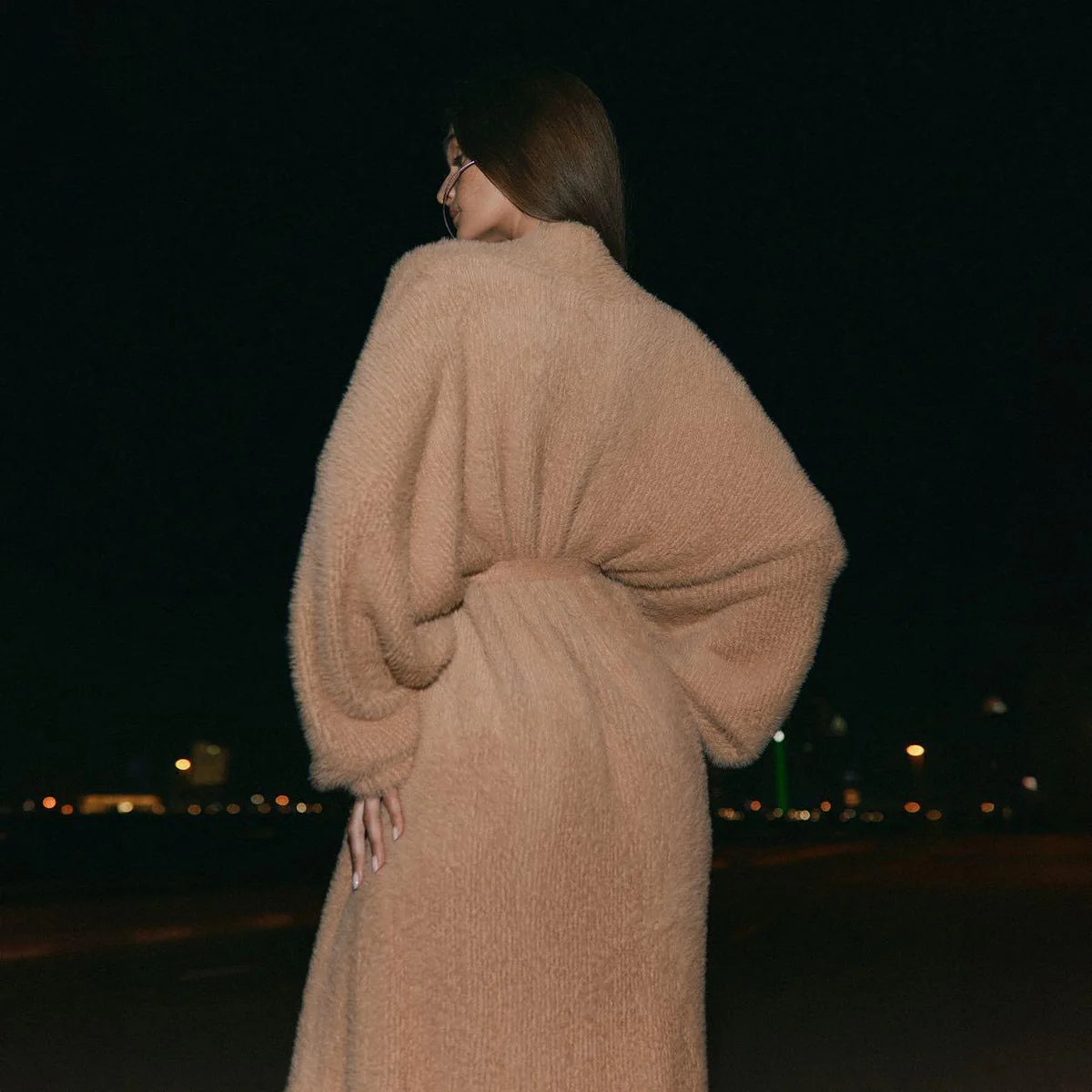Océane Vêtements - D'automne Long Sleeve Oversized Cardigan