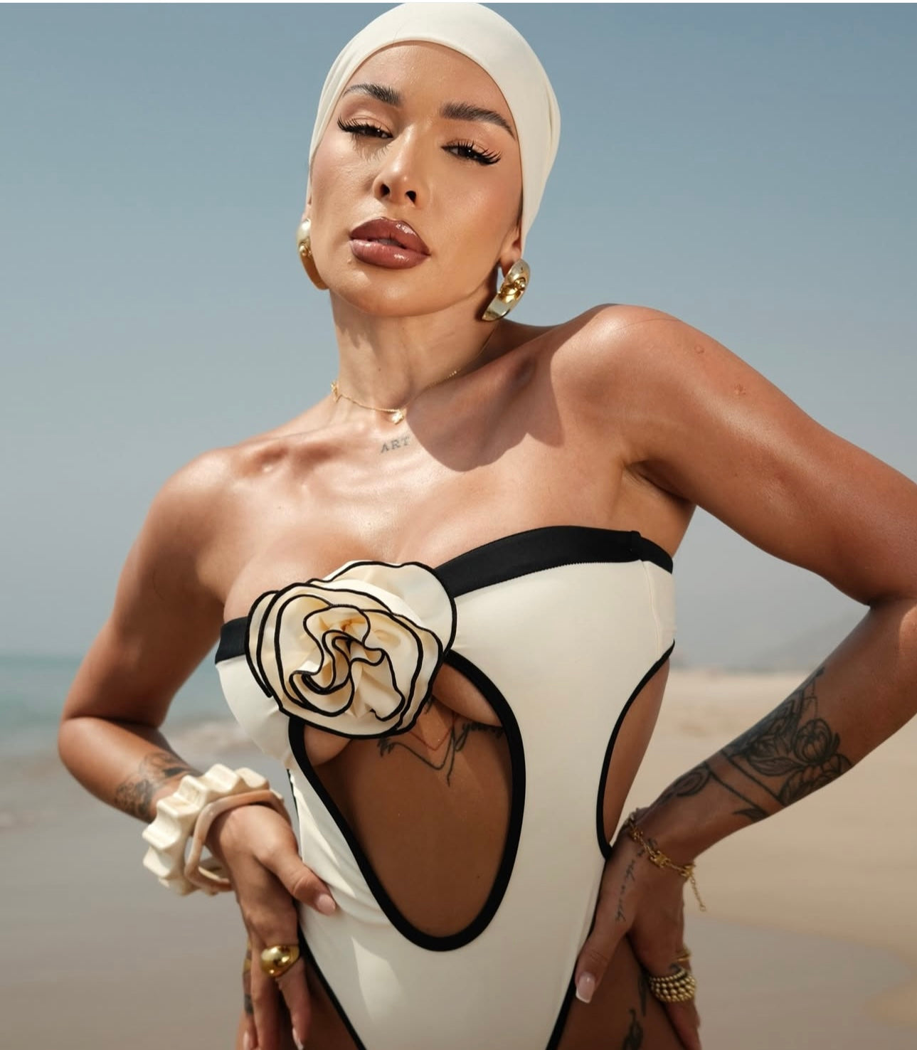 Océane Vêtements-Naked Rose Swim Suit