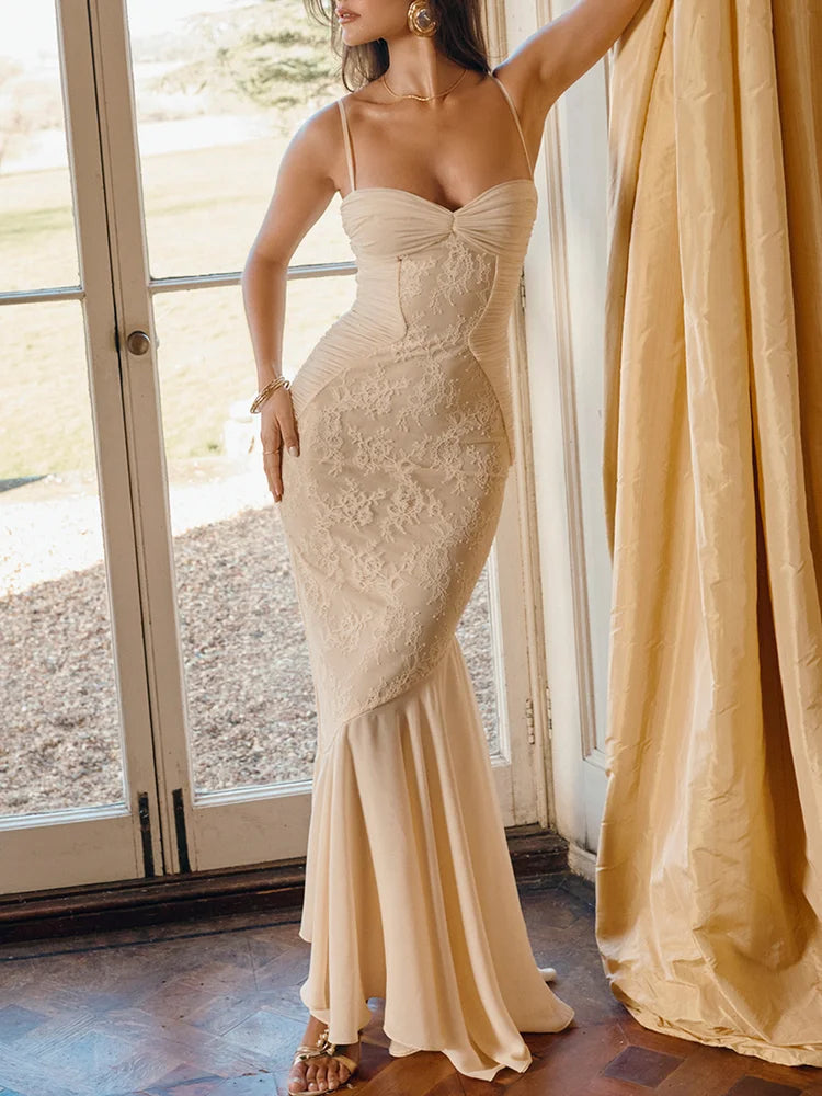Océane Vêtements - Mermaid Bodycon Maxi Dress