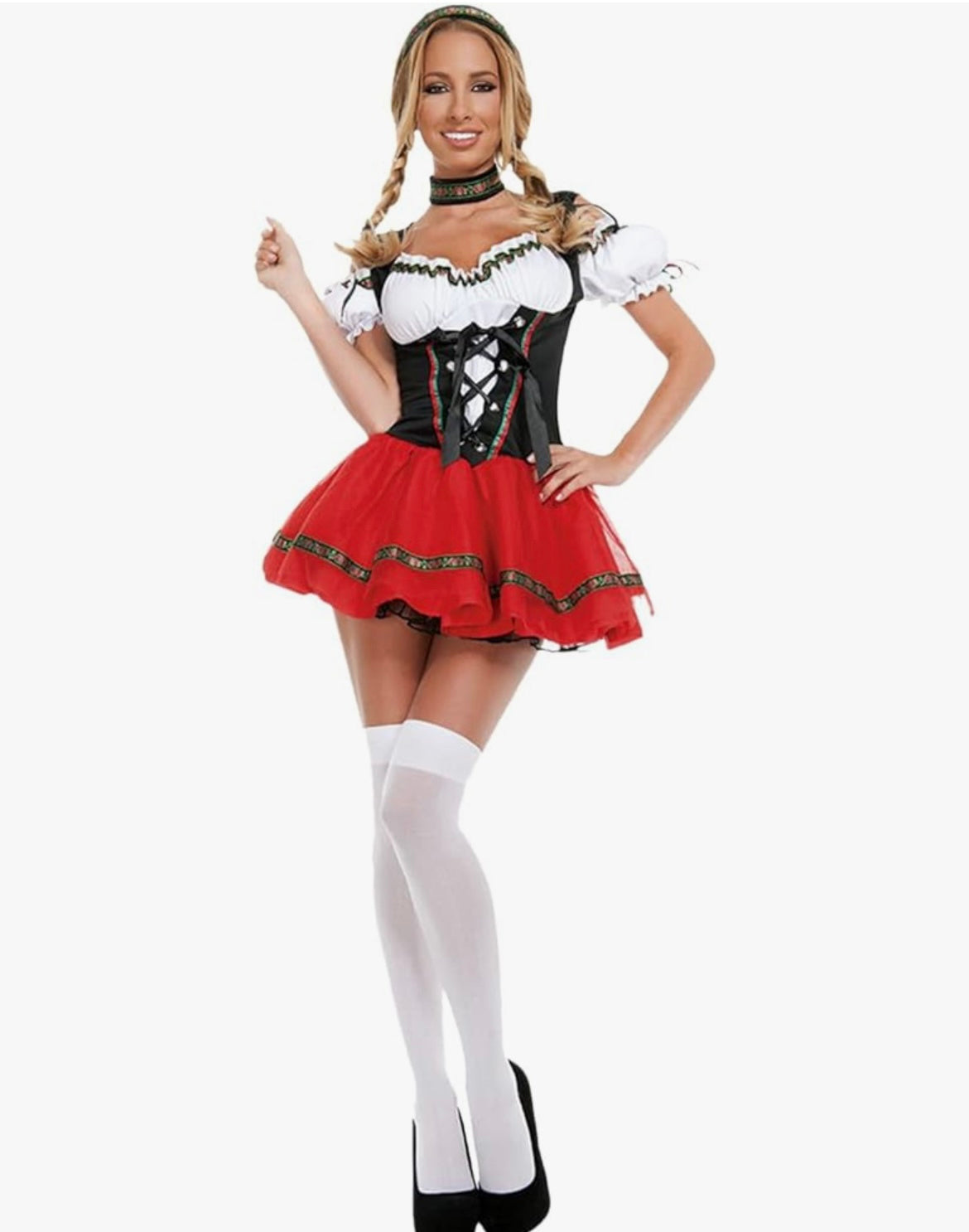 Océane Vêtements - Sexy Bavarian Bar Maiden Hallowen Costume