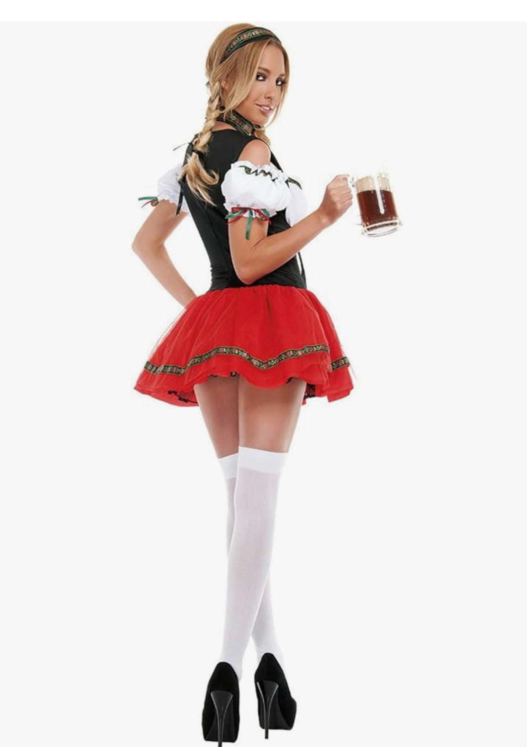 Océane Vêtements - Sexy Bavarian Bar Maiden Hallowen Costume
