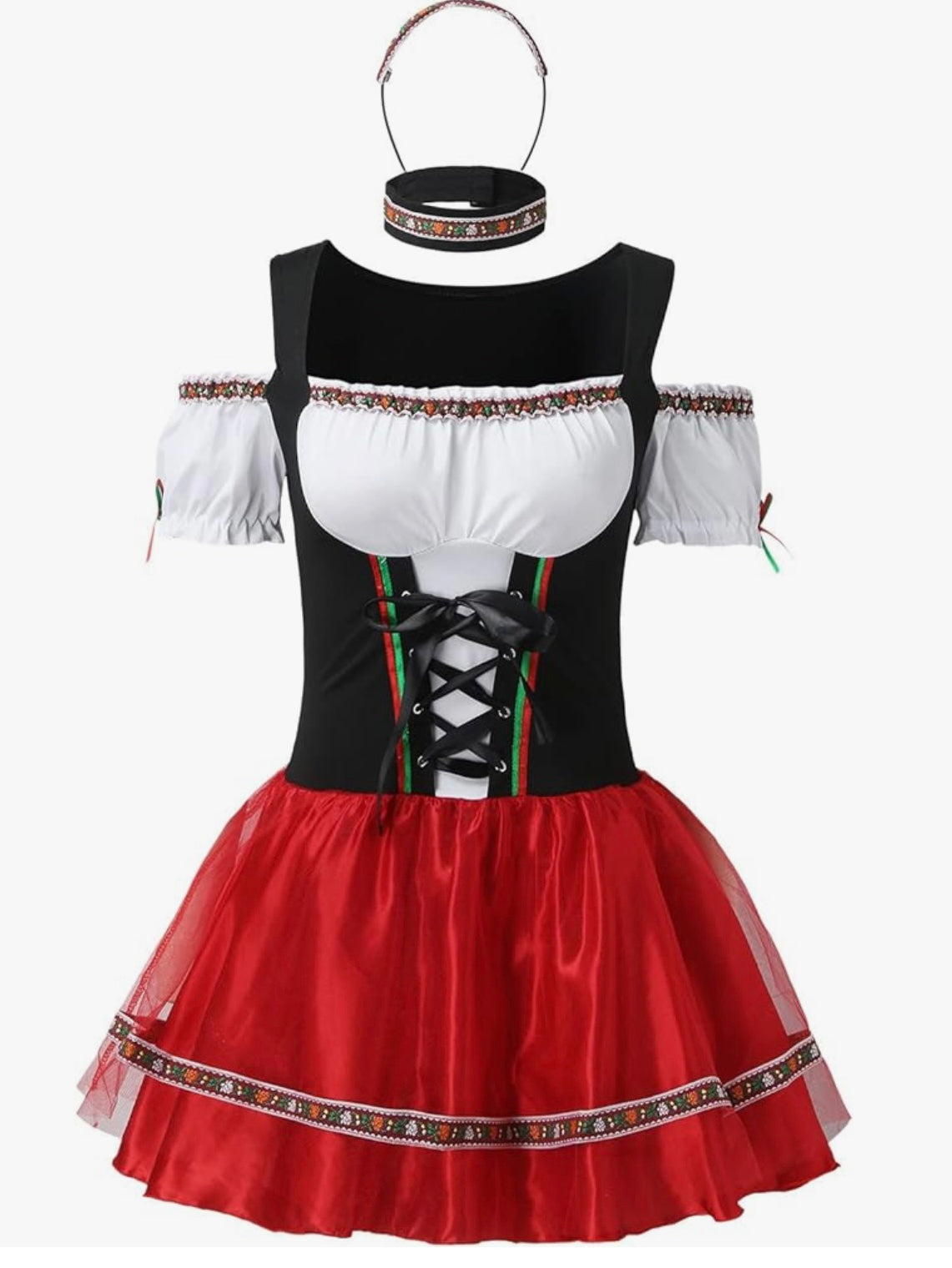 Océane Vêtements - Sexy Bavarian Bar Maiden Hallowen Costume