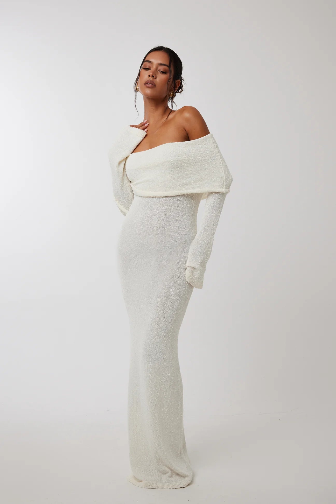 Océane Vêtements - Love Story Off The Shoulder Maxi Dress