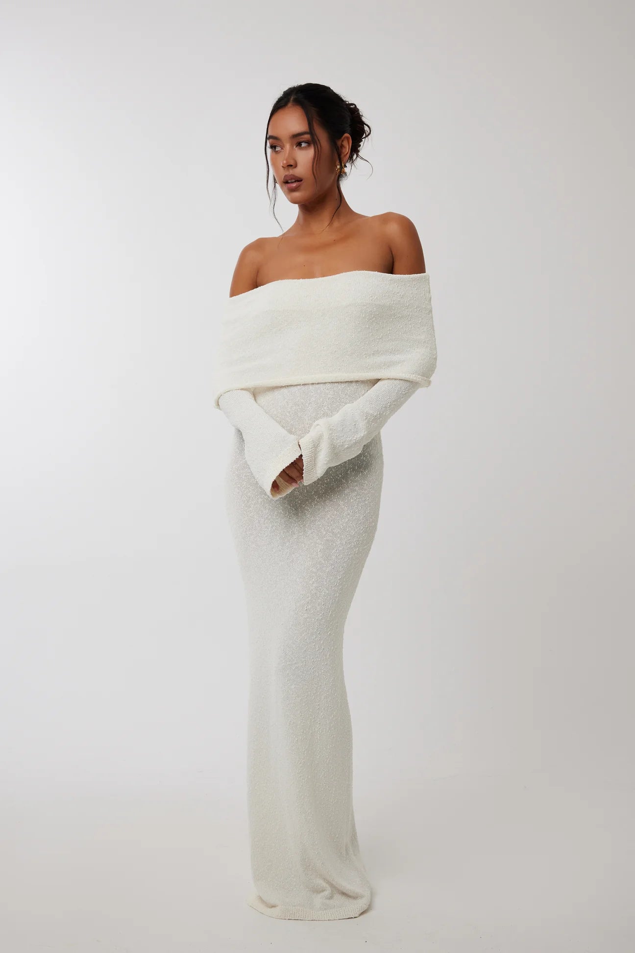 Océane Vêtements - Love Story Off The Shoulder Maxi Dress