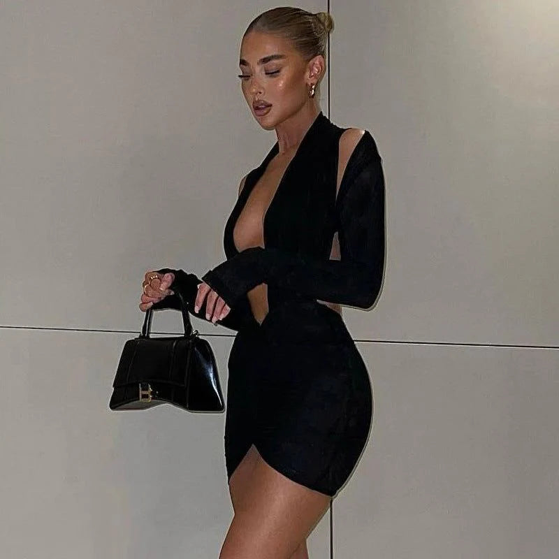 Océane Vêtements - Night Out Backless Party Mini Dress