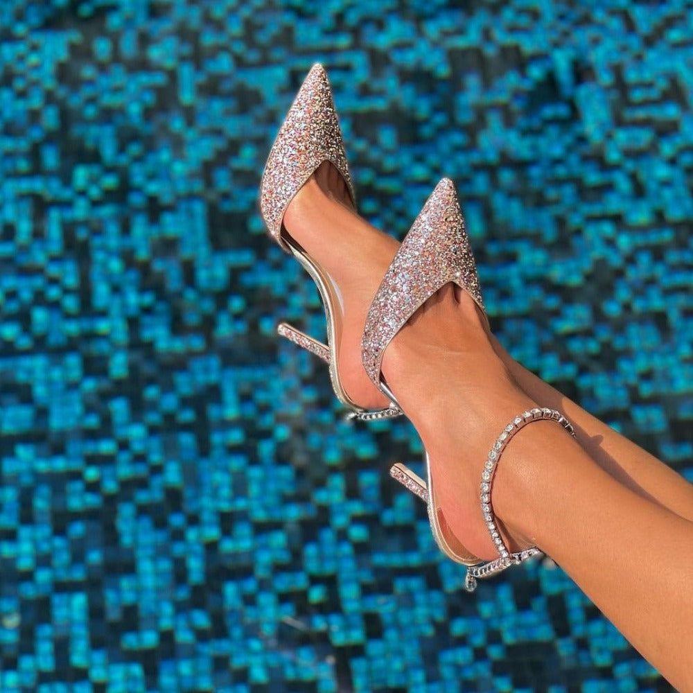Océane Vêtements - Cristal Rizz Stiletto Heels