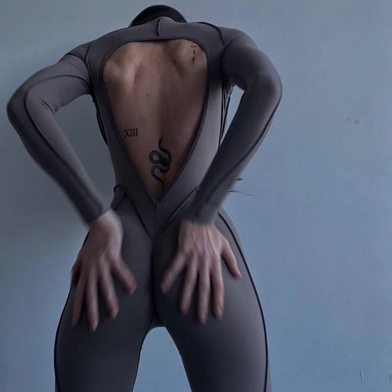 Océane Vêtements - Sauvage Open Back Bodysuit
