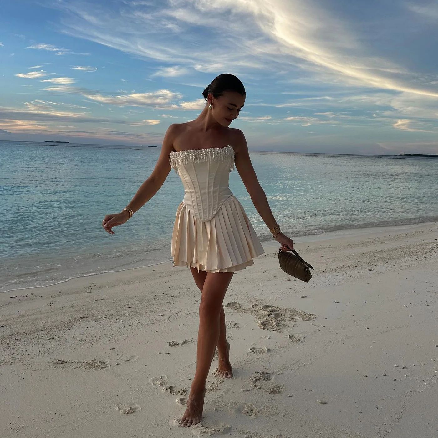 Océane Vêtements- Ocean Pearls Vintage Top