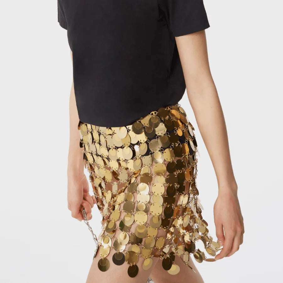 Océane Vêtements - Date Me Now Sequin Mini Skirt