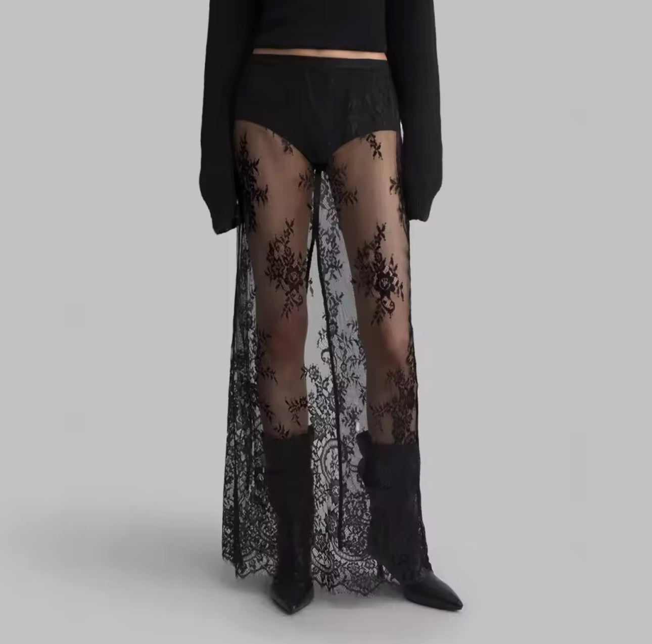Océane Vêtements- Veera Lace Skirt in Cloud Dancer