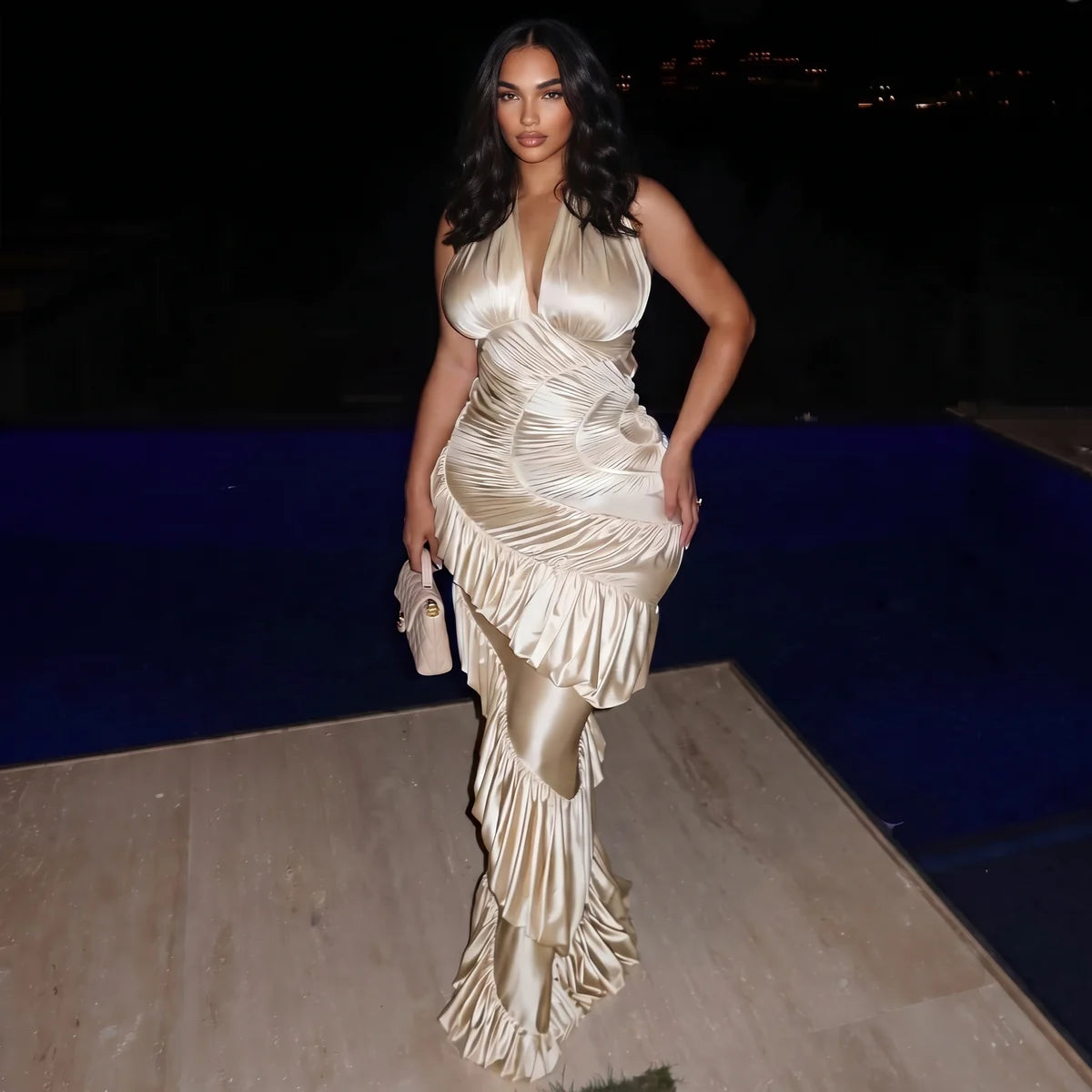Océane Vêtements-Amara Sculpted Gown