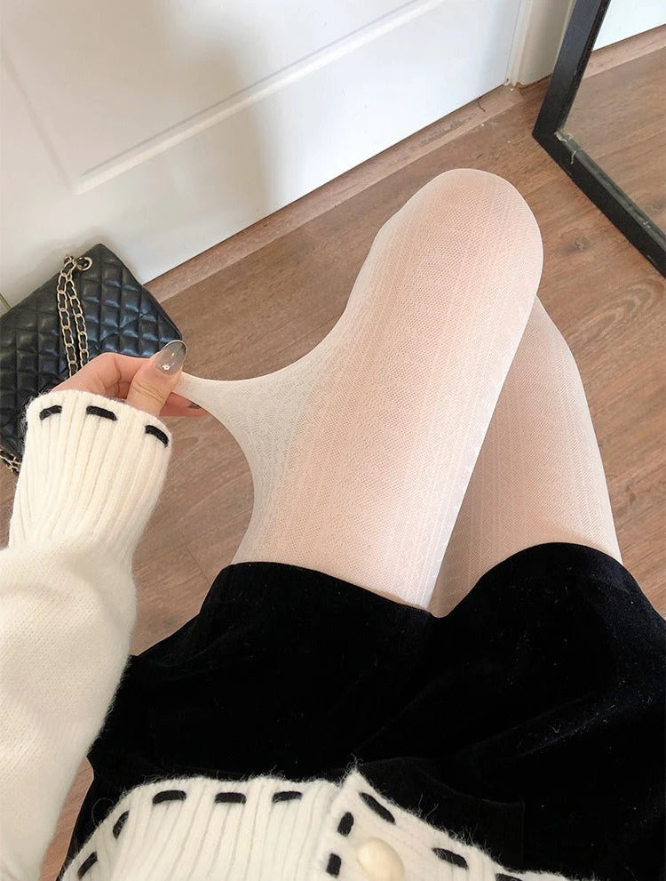 Océane Vêtements - Drea Geometric Pattern Tights