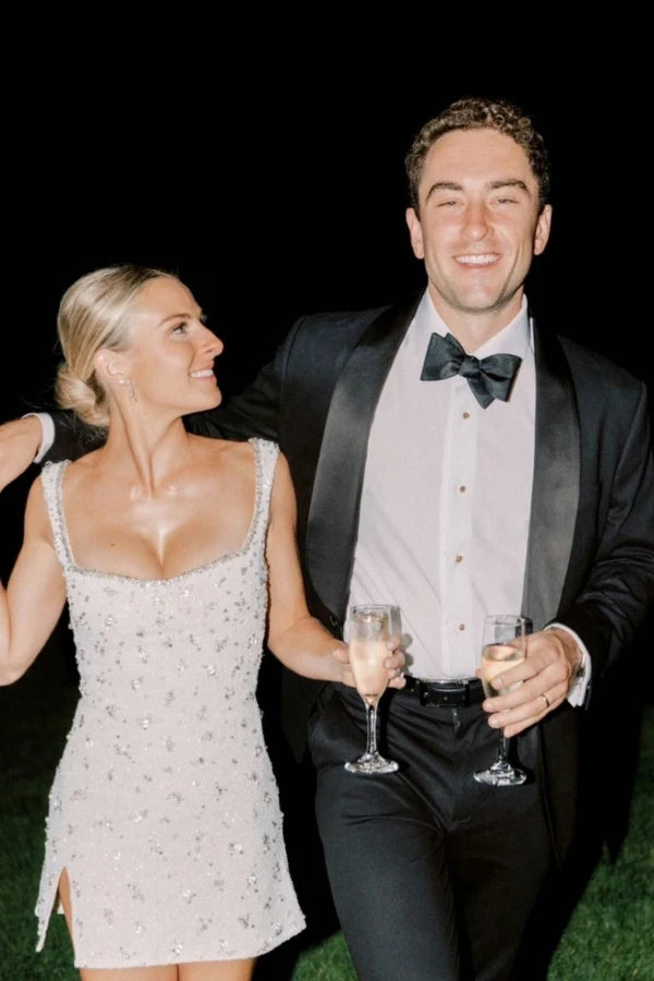 Océane Vêtements- Bridal Chic Mini Dress