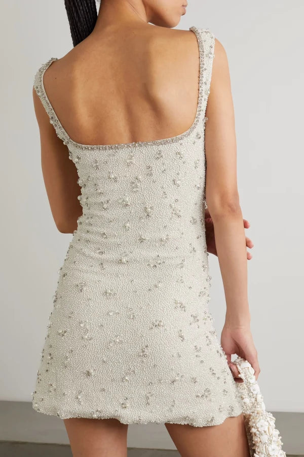 Océane Vêtements- Bridal Chic Mini Dress