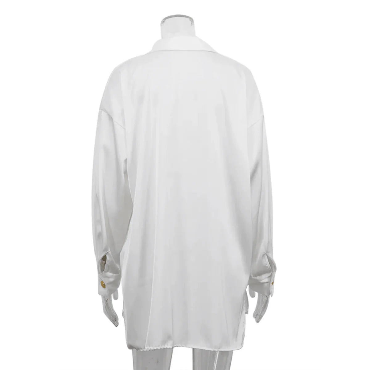 Océane Vêtements - A New Day Loose Satin Shirt