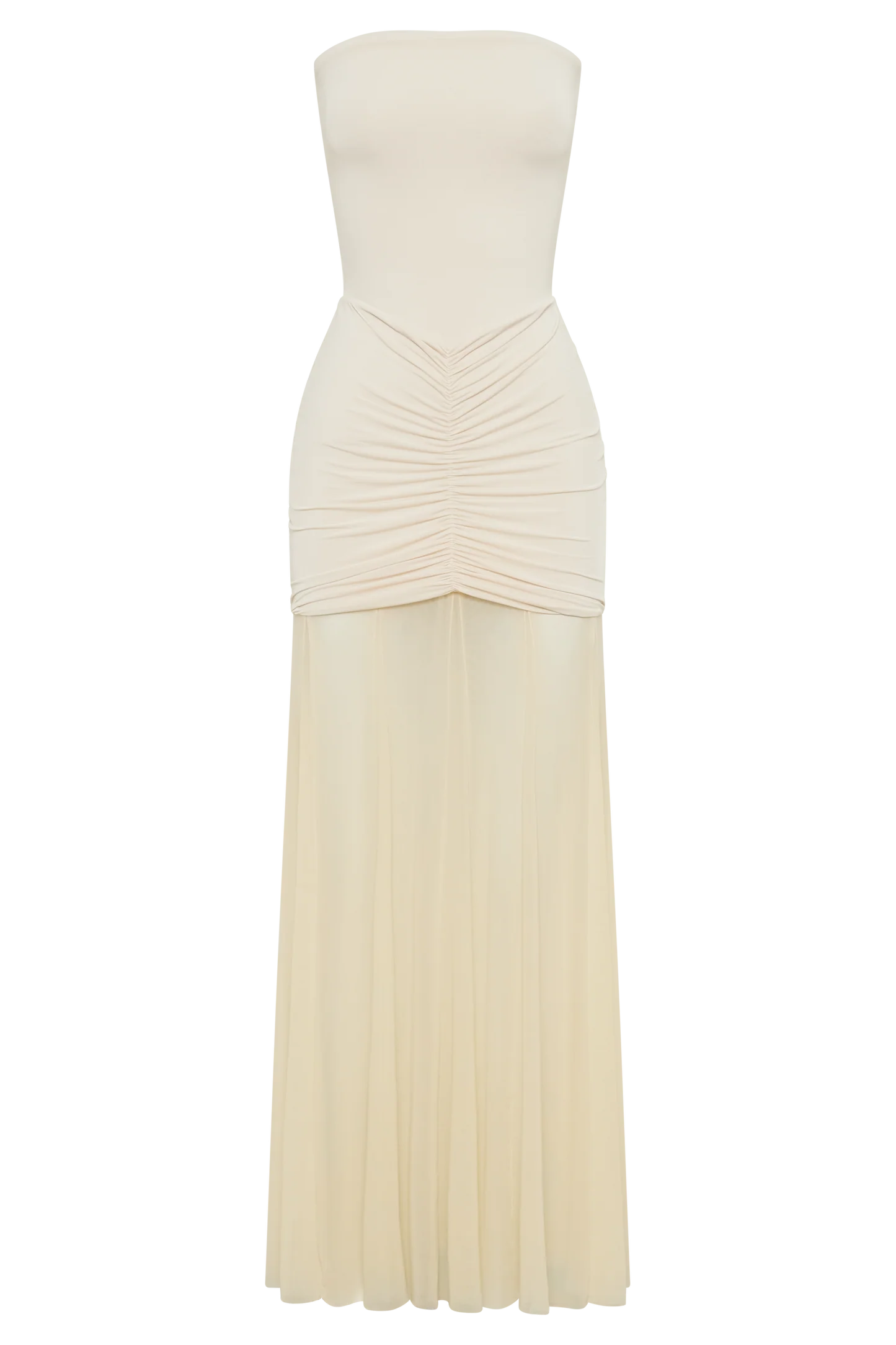 slinky and mesh off shoulder maxi dress Introducing the Stunning CASPIAN Dress in Ruby Red