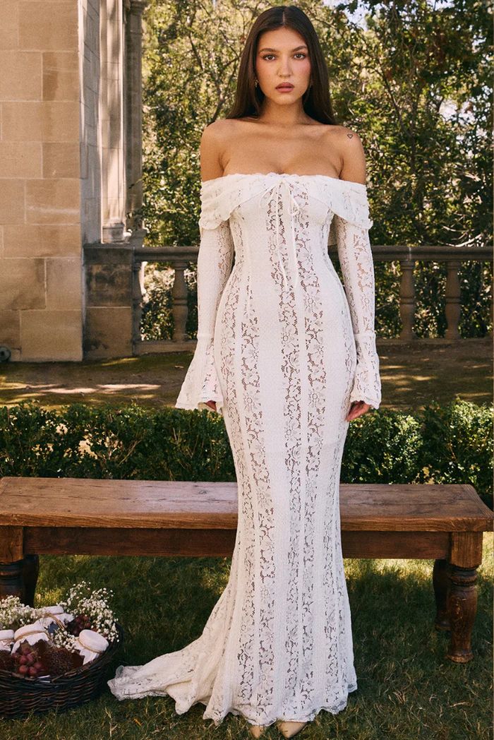 Océane Vêtements - Oceane Lace Maxi Dress