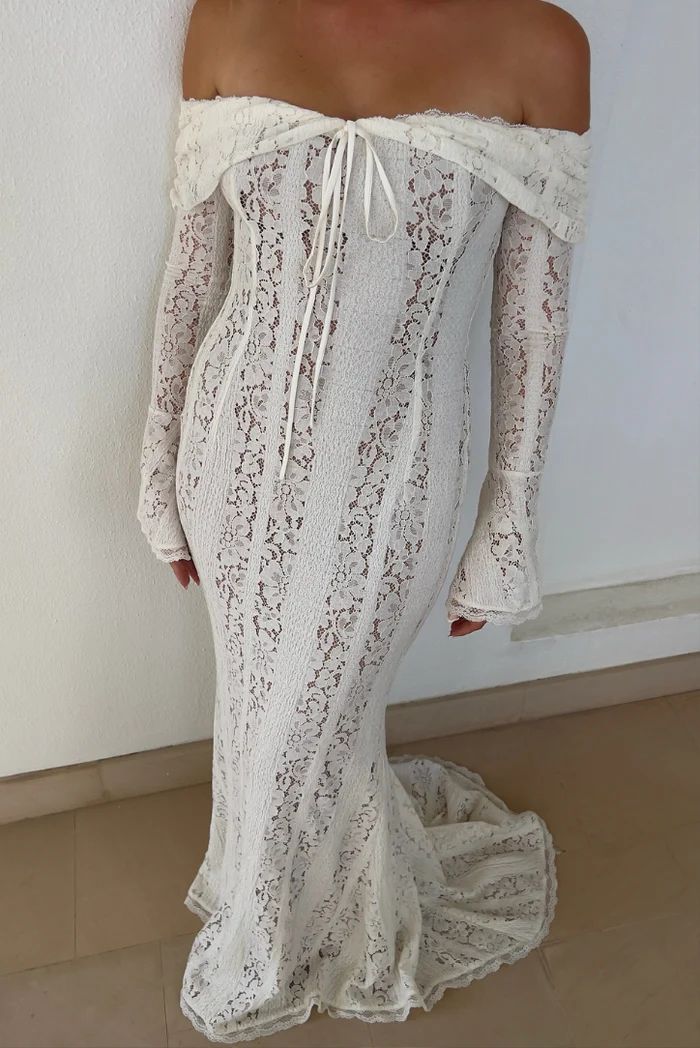 Océane Vêtements - Oceane Lace Maxi Dress