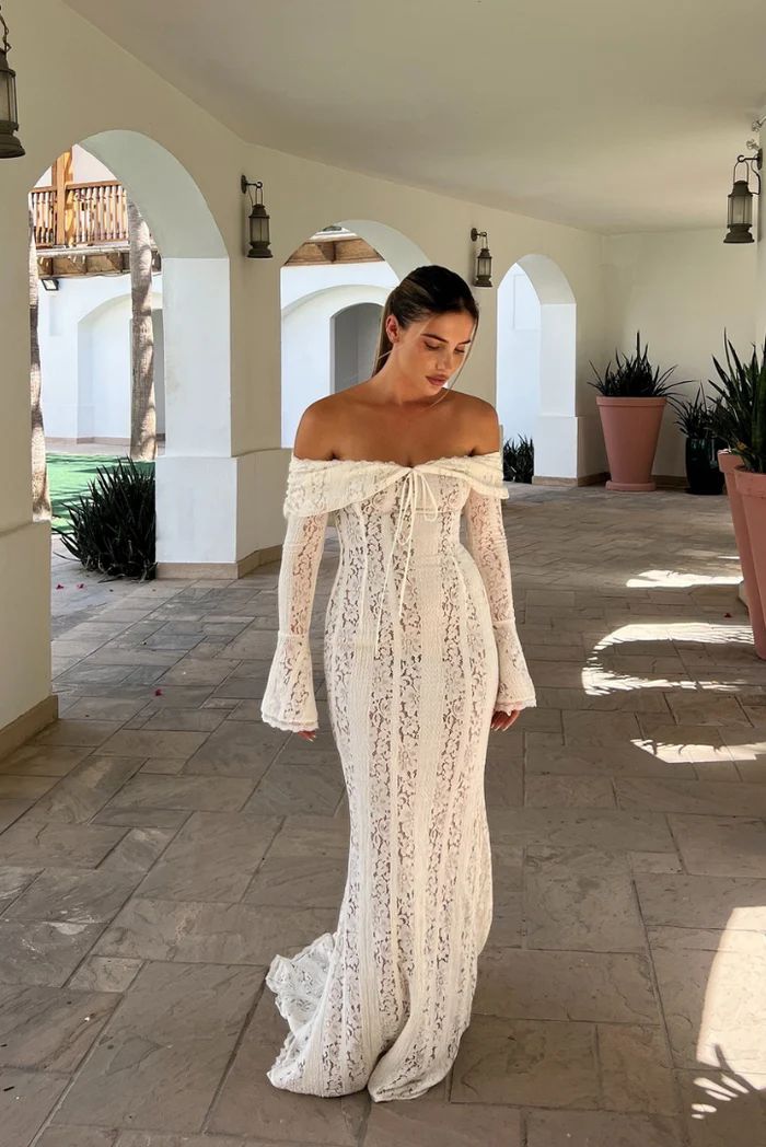 Océane Vêtements - Oceane Lace Maxi Dress
