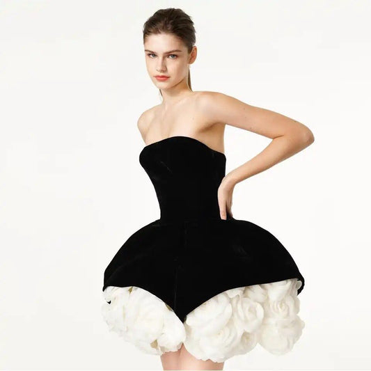 Océane Vêtements - Velvet Mini Dress
